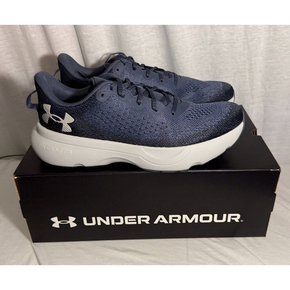 NEW NIB Men's UA Infinite running Tennis shoe Size 11 Navy Blue Athletic Sneaker